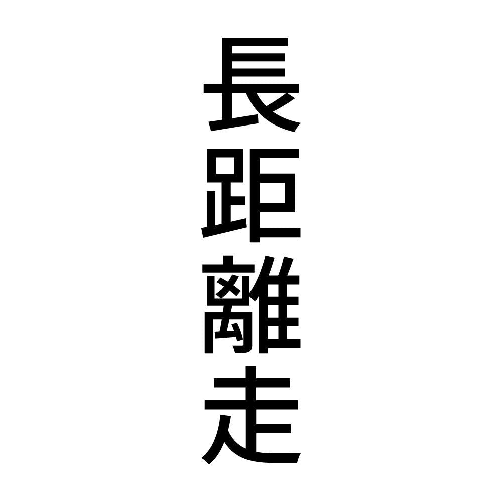 長距離走 縦