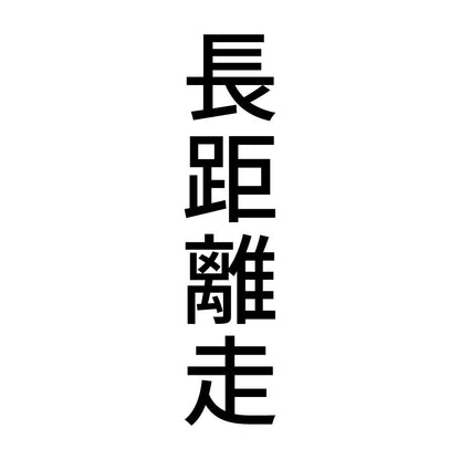 長距離走 縦