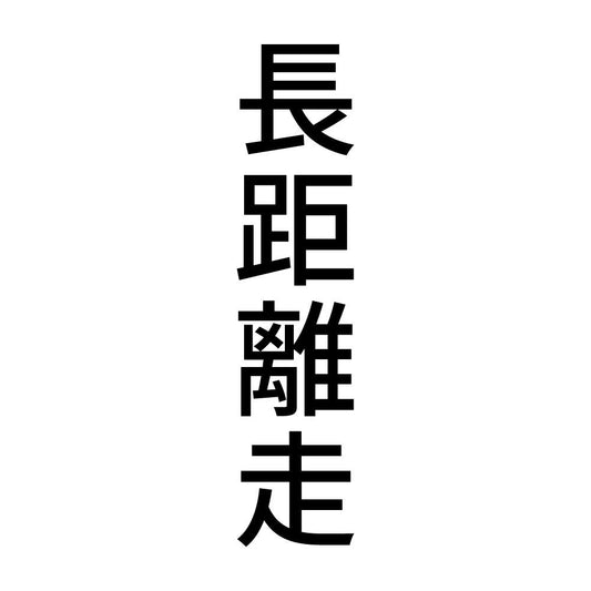 長距離走 縦