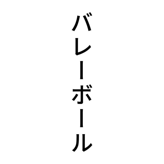 バレーボール 縦