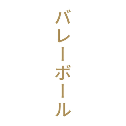 バレーボール 縦