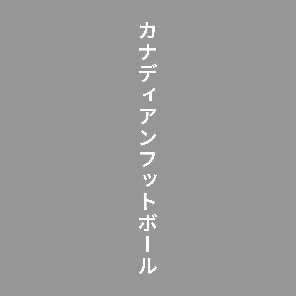 カナディアンフットボール 縦