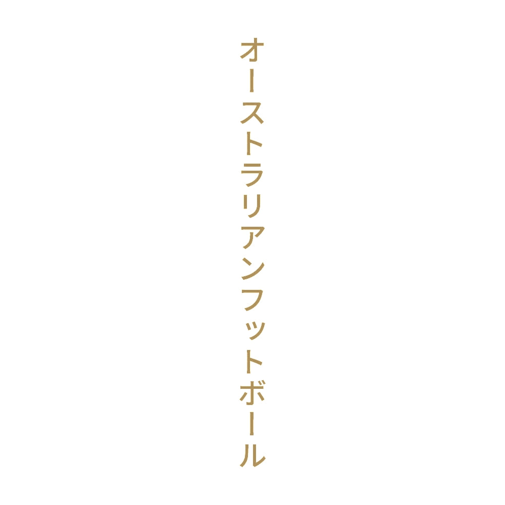 オーストラリアンフットボール 縦