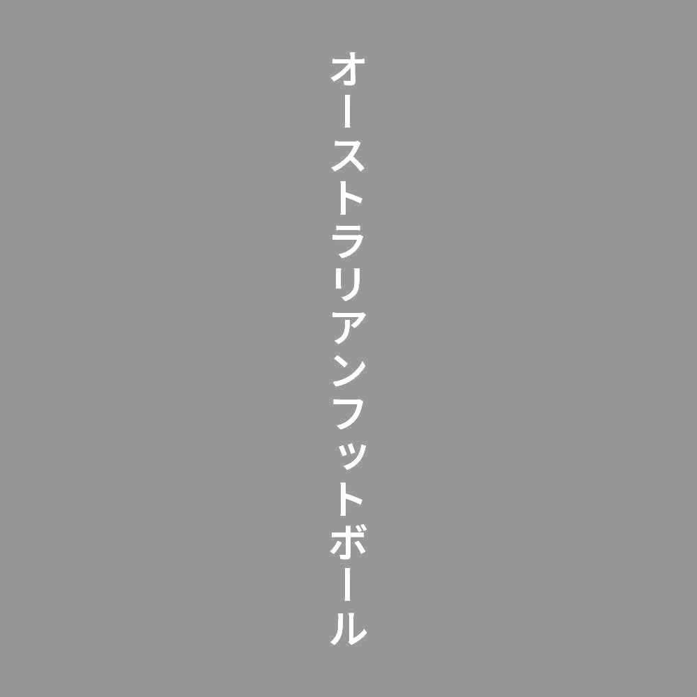 オーストラリアンフットボール 縦