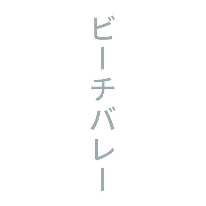 ビーチバレー 縦