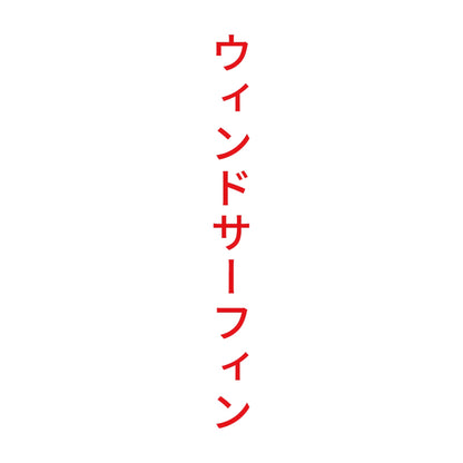 ウィンドサーフィン 縦