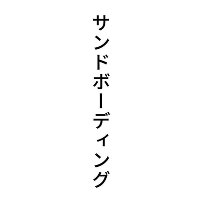 サンドボーディング 縦