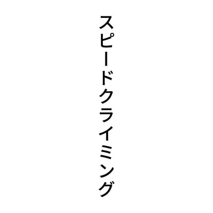 スピードクライミング 縦