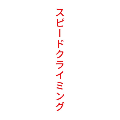 スピードクライミング 縦