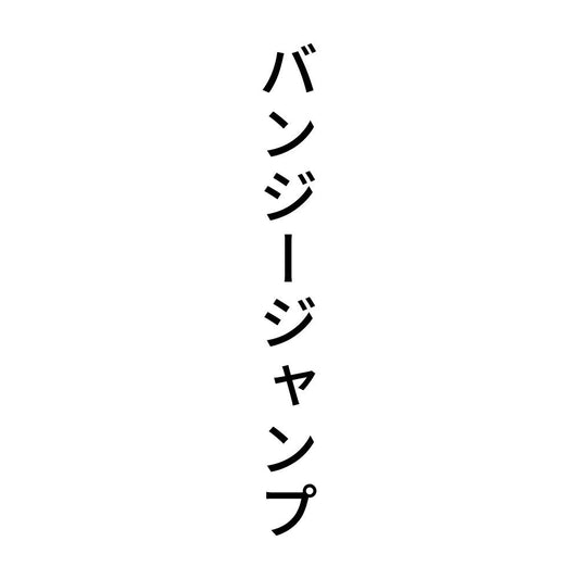 バンジージャンプ 縦