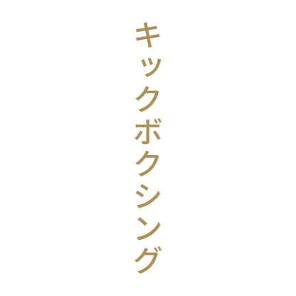 キックボクシング 縦