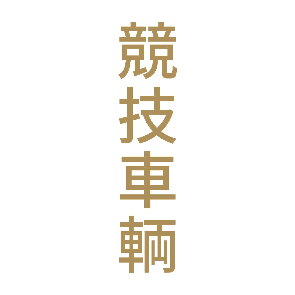 競技車輌 縦