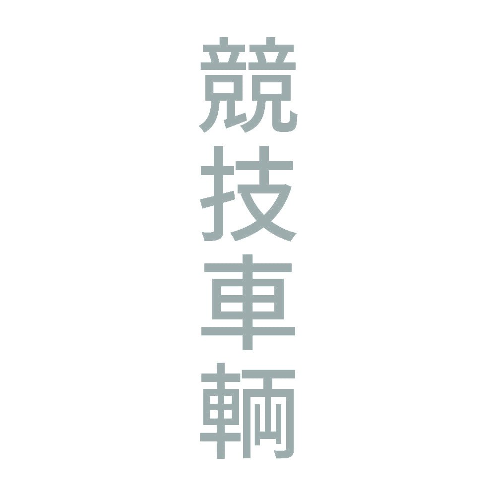 競技車輌 縦