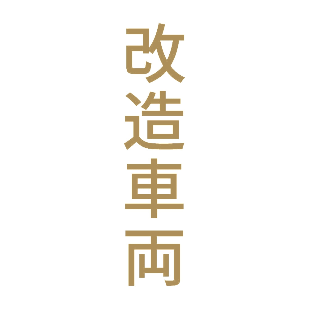 改造車両 縦