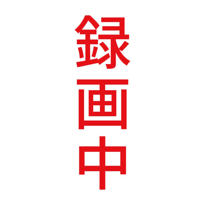 録画中 縦