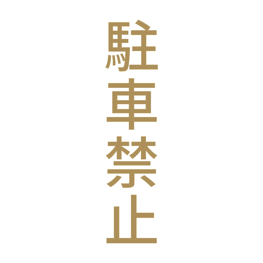 駐車禁止 縦