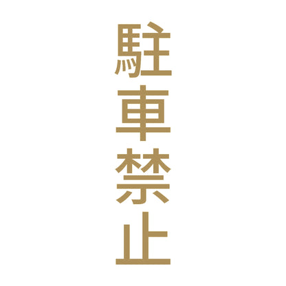 駐車禁止 縦