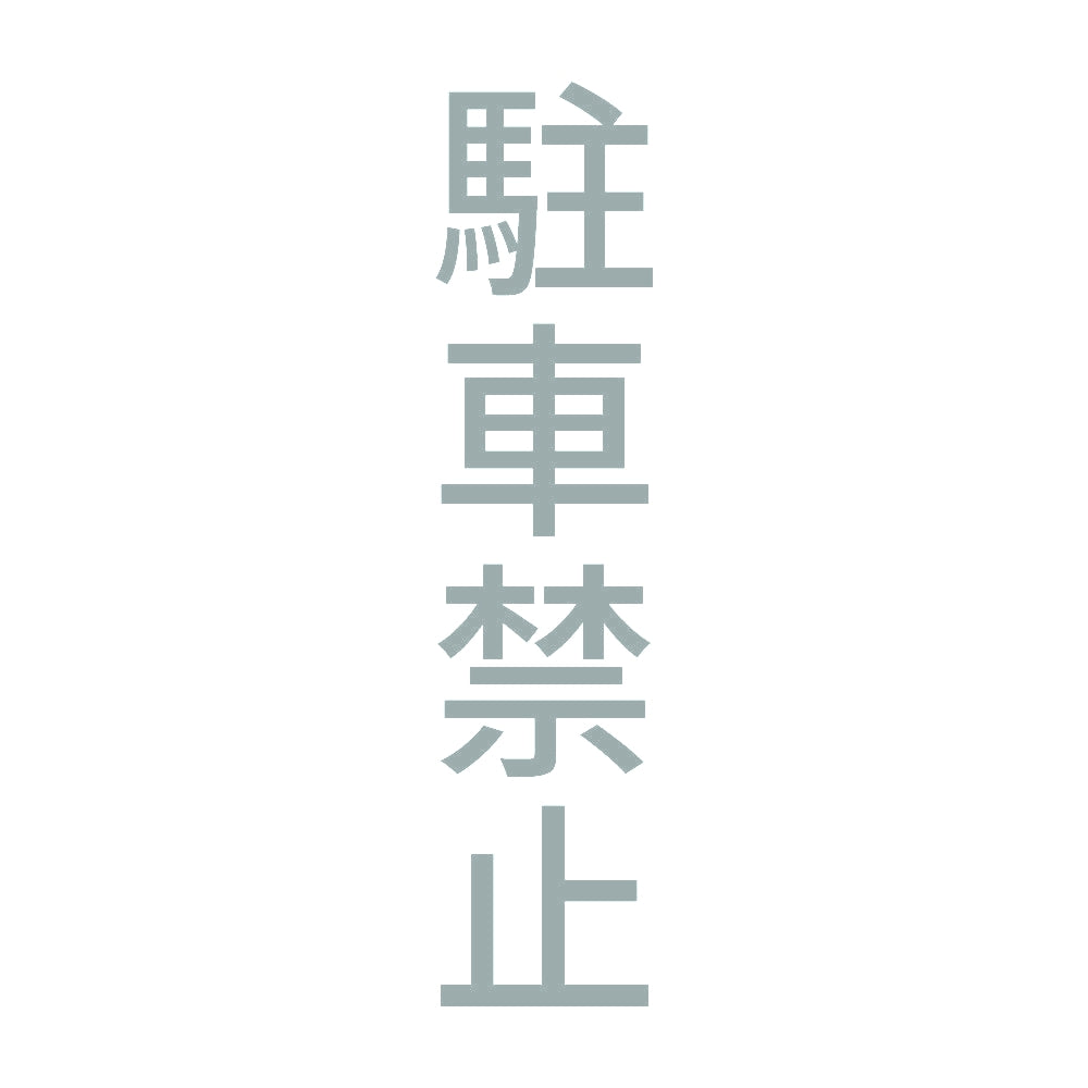 駐車禁止 縦