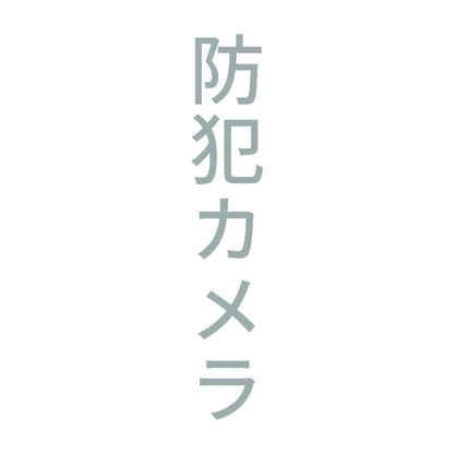 防犯カメラ 縦