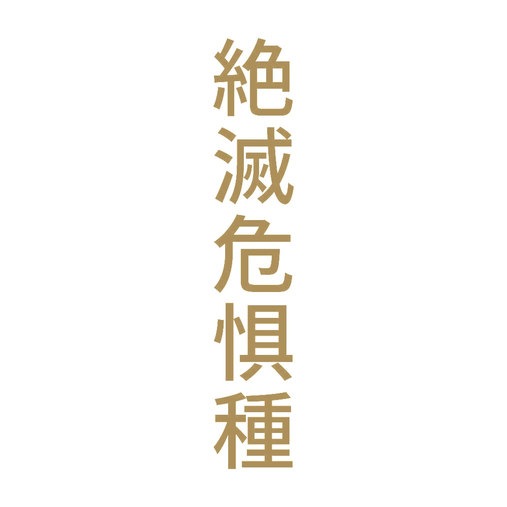 絶滅危惧種 縦