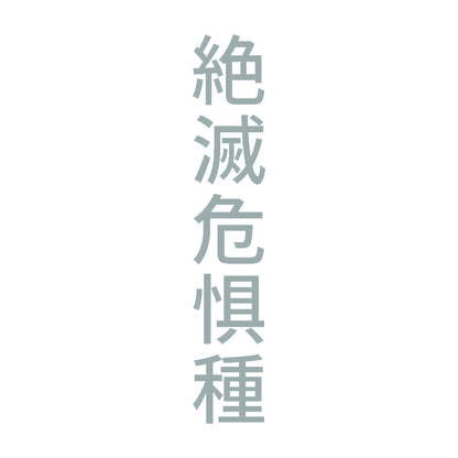 絶滅危惧種 縦