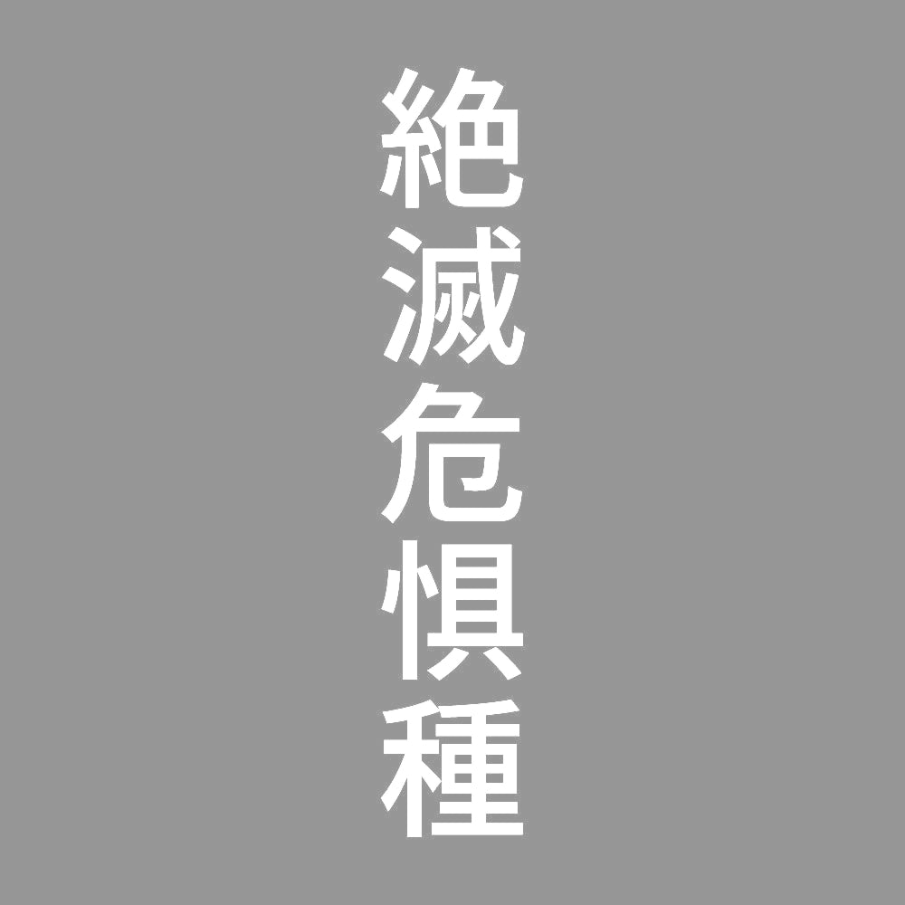 絶滅危惧種 縦