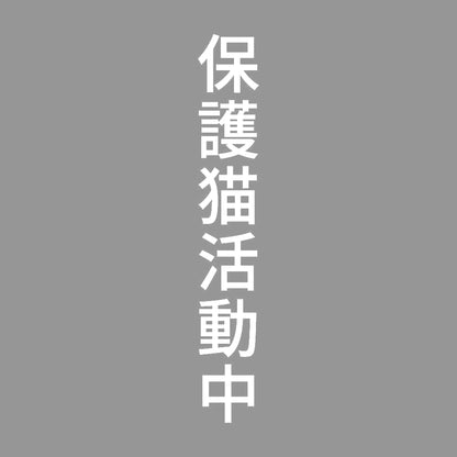 保護猫活動中 縦