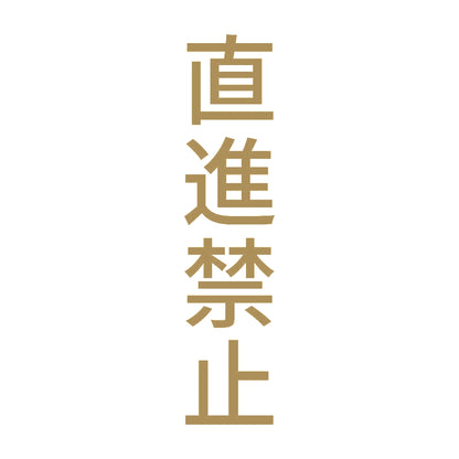 直進禁止 縦