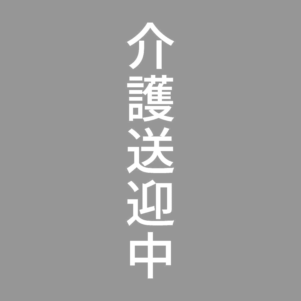 介護送迎中 縦