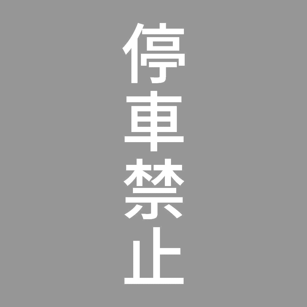 停車禁止 縦