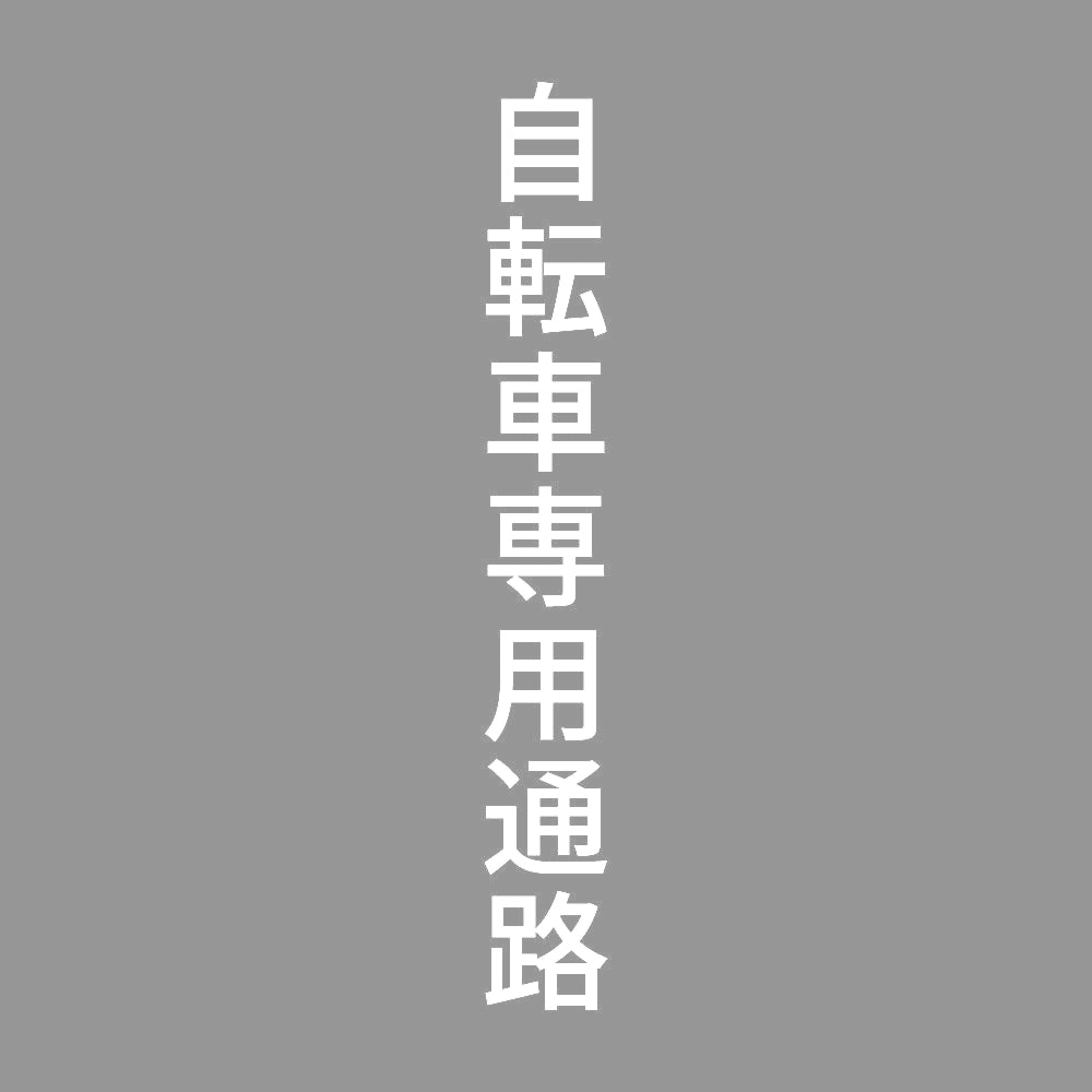 自転車専用通路 縦