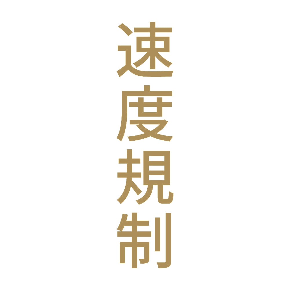 速度規制 縦