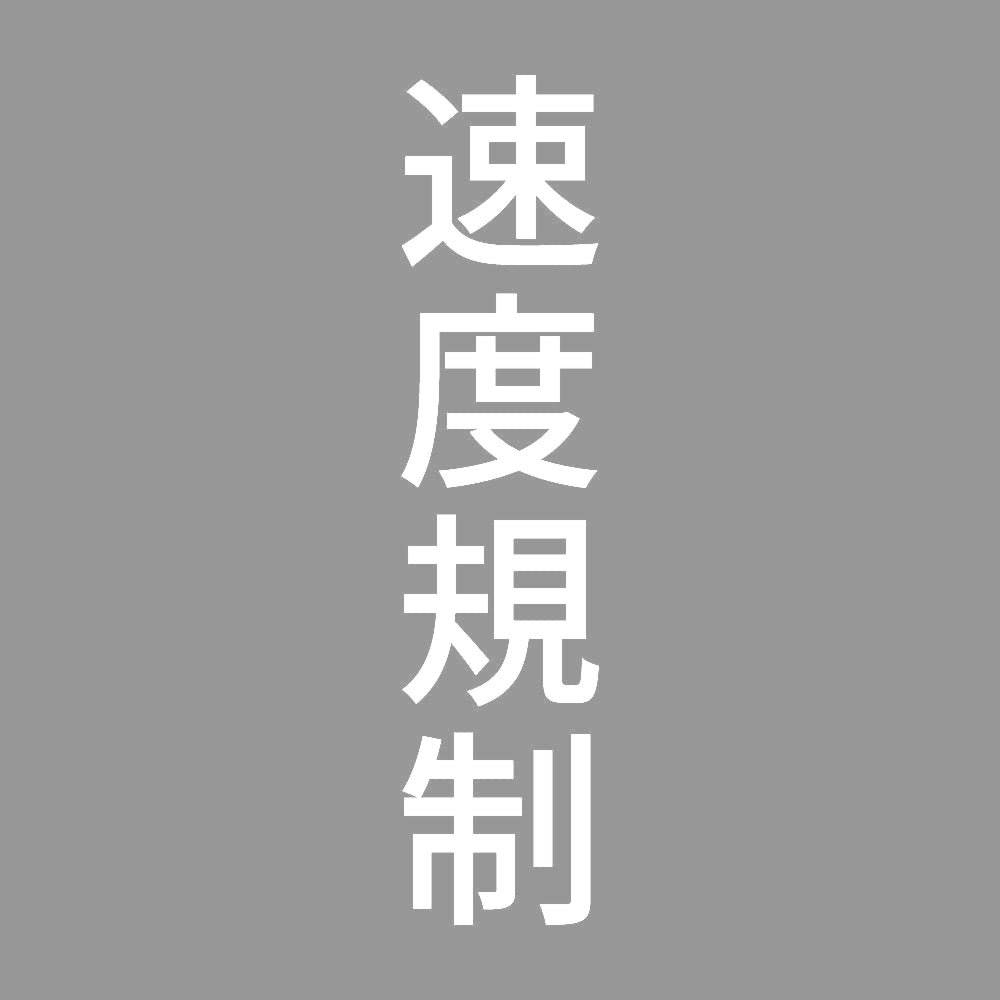 速度規制 縦