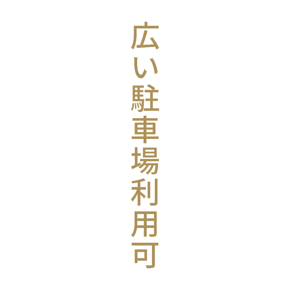 広い駐車場利用可 縦