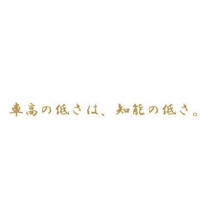 車高の低さは、知能の低さ。 9