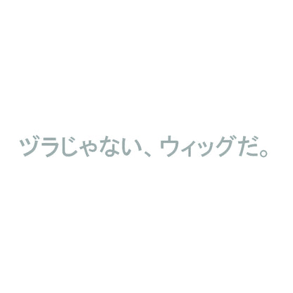 ヅラじゃない、ウィッグだ。 10