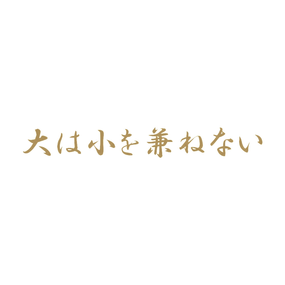大は小を兼ねない 9