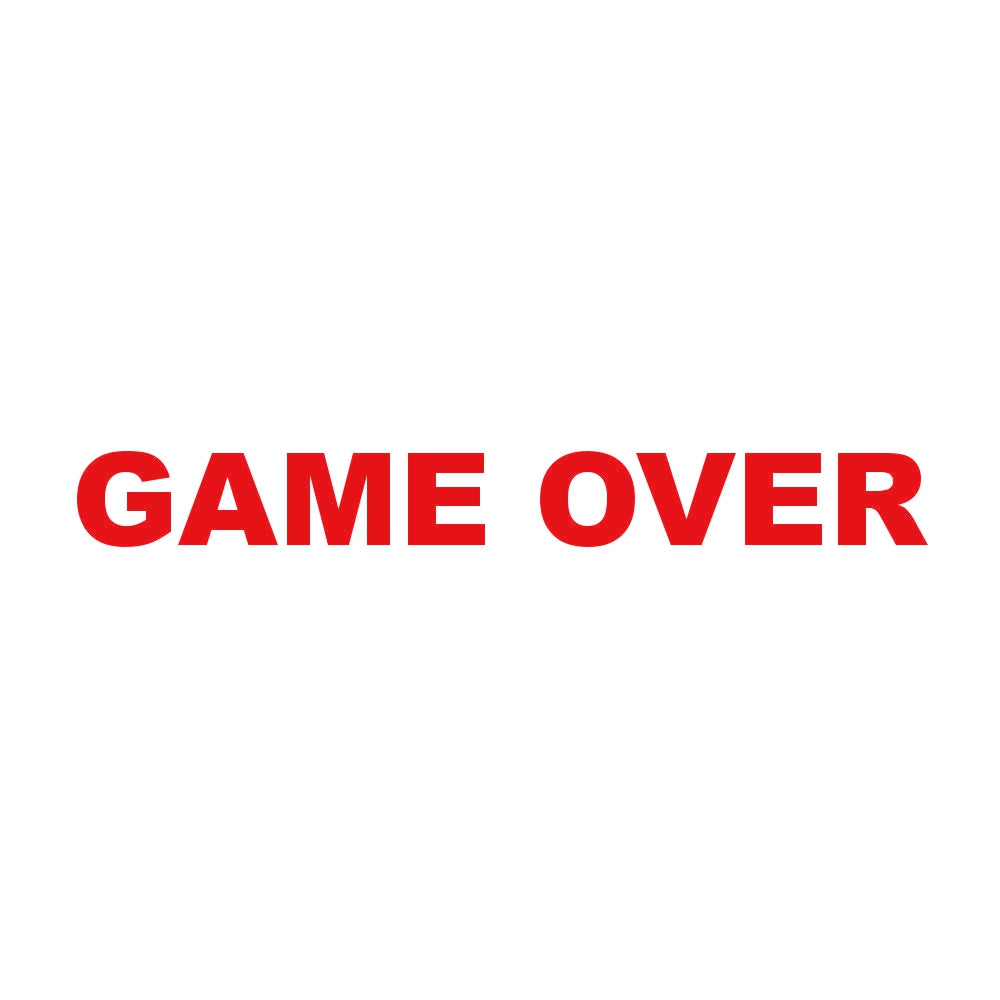 GAME OVER 8
