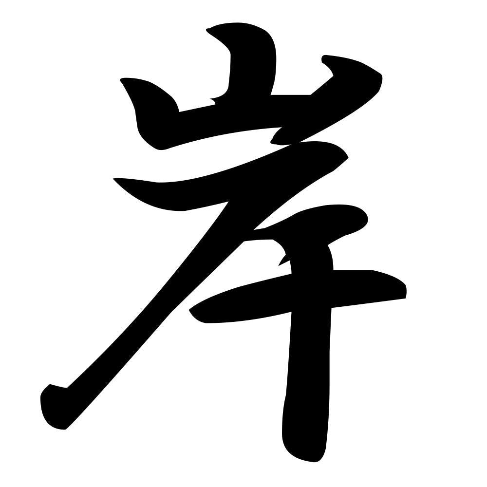 岸