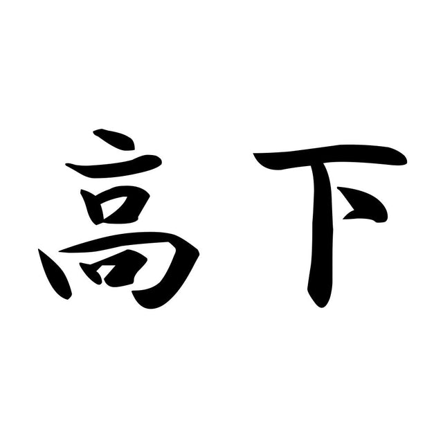 高下