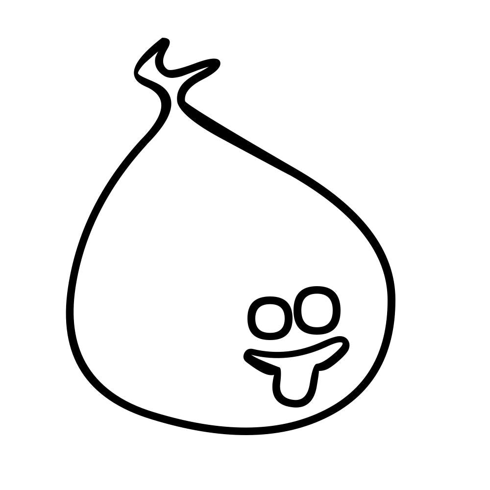かわいいオバケ(タイプE)