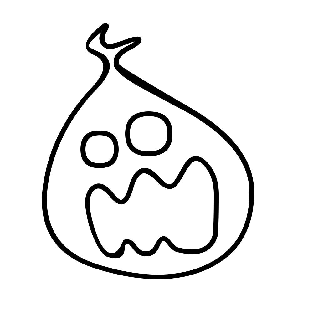 かわいいオバケ(タイプU)