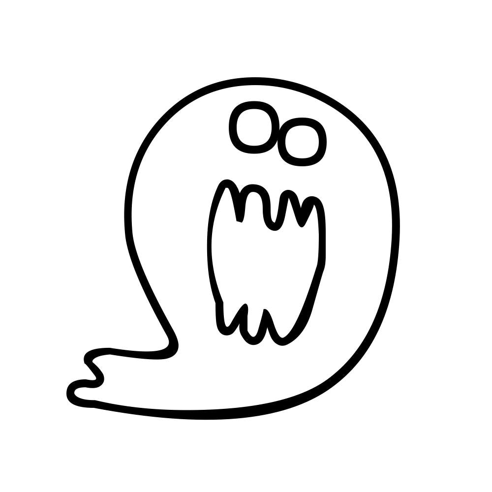 かわいいオバケ(タイプV)