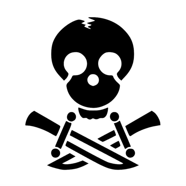 ドクロマーク(B)