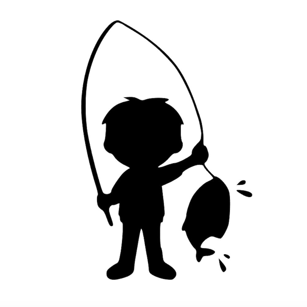 釣り少年(A)