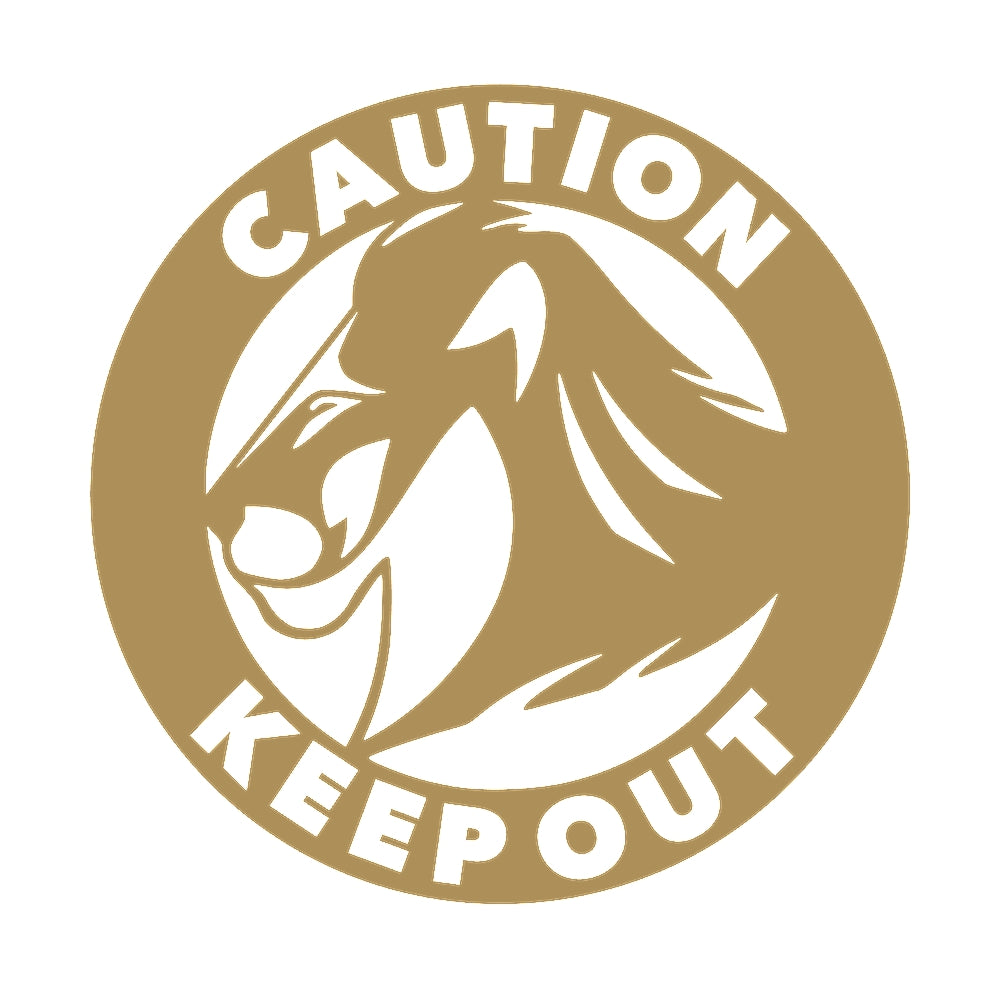 CAUTION KEEP OUT 9