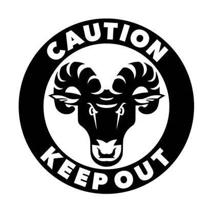CAUTION KEEP OUT(B)
