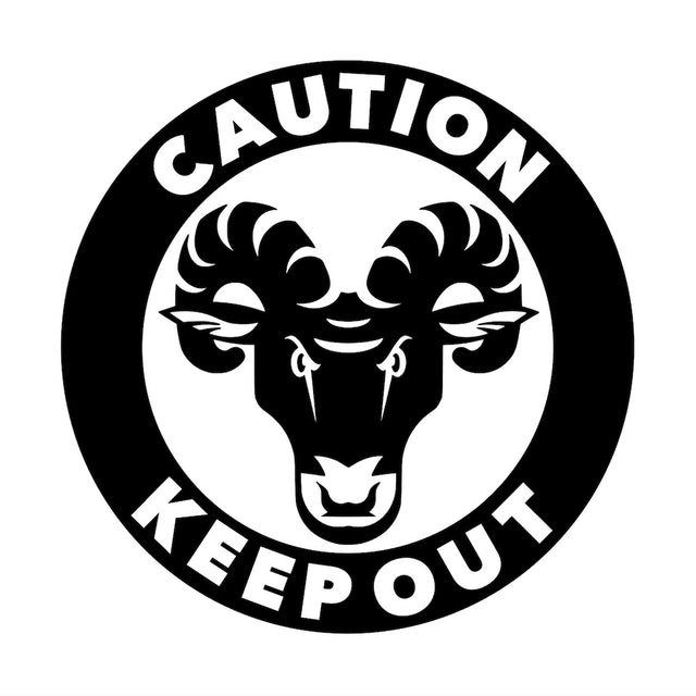 CAUTION KEEP OUT(B)