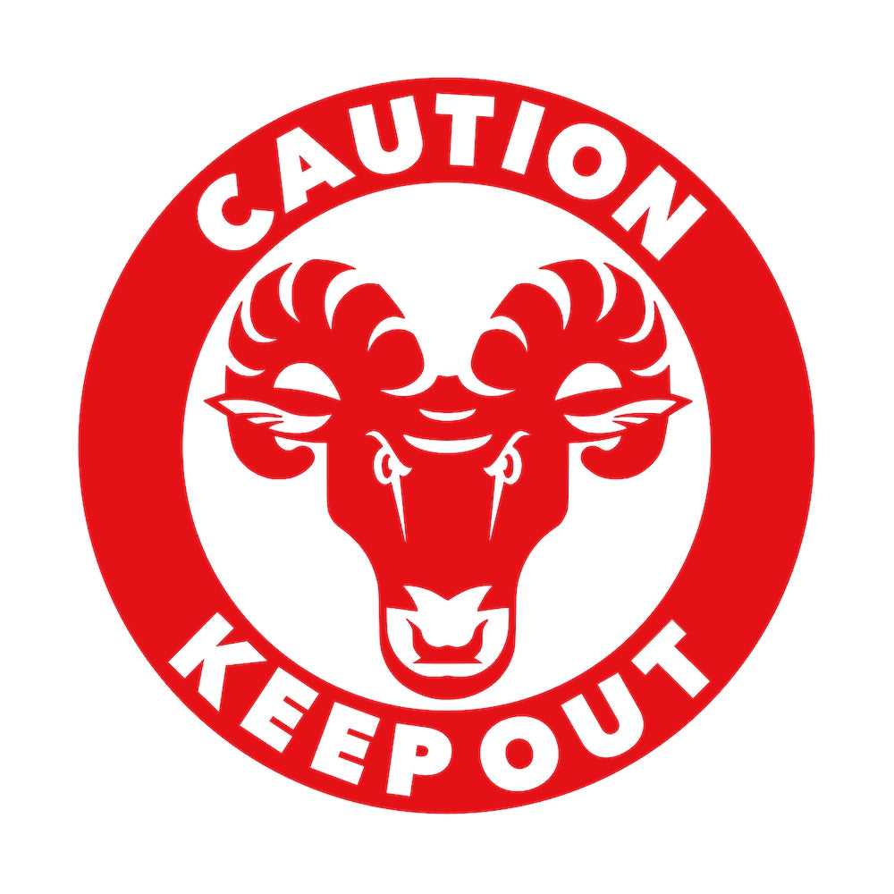 CAUTION KEEP OUT(B) 8