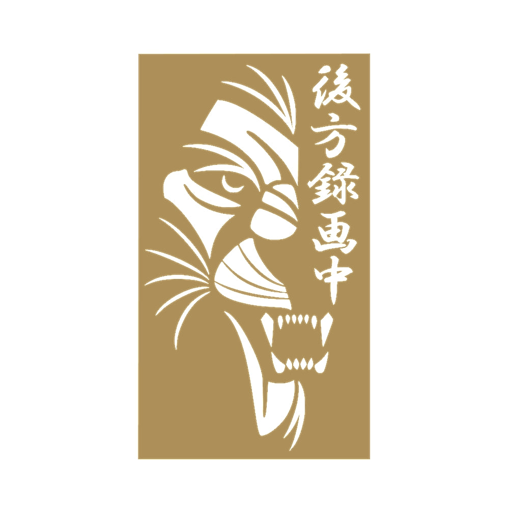 後方録画中ライオン 9